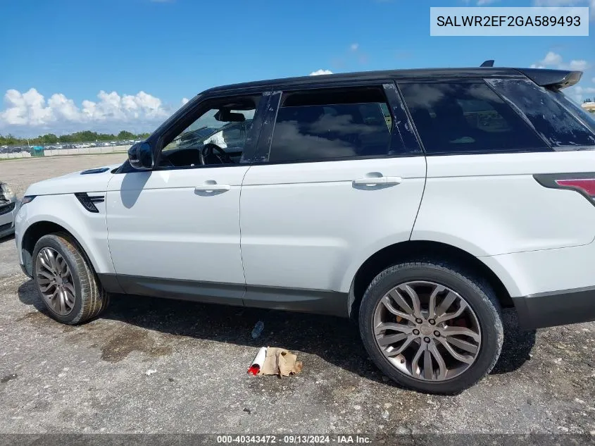 SALWR2EF2GA589493 2016 Land Rover Range Rover Sport Sc