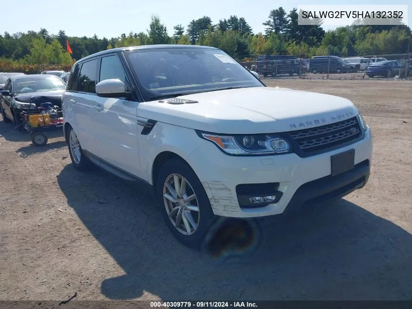 SALWG2FV5HA132352 2017 Land Rover Range Rover Sport 3.0L V6 Supercharged Se