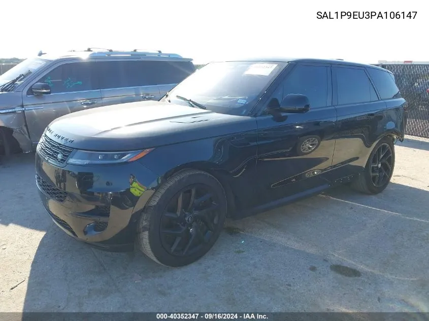 2023 Land Rover Range Rover Sport Dynamic Se VIN: SAL1P9EU3PA106147 Lot: 40352347