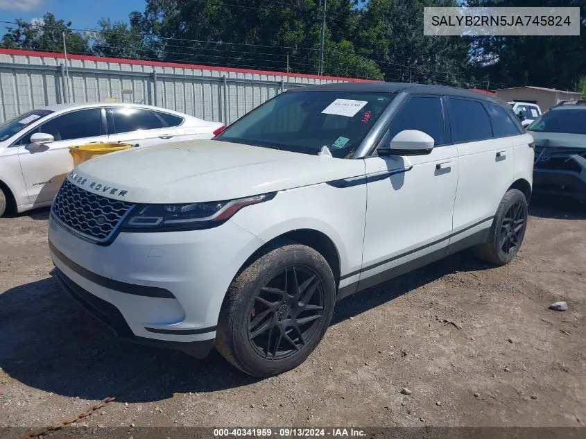 2018 Land Rover Range Rover Velar D180 S VIN: SALYB2RN5JA745824 Lot: 40341959