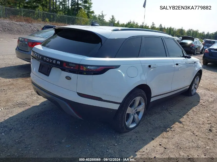 SALYB2EN3KA779882 2019 Land Rover Range Rover Velar S