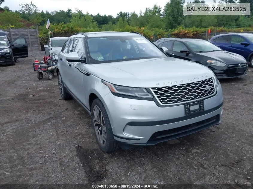 SALYB2EX4LA283525 2020 Land Rover Range Rover Velar P250 S