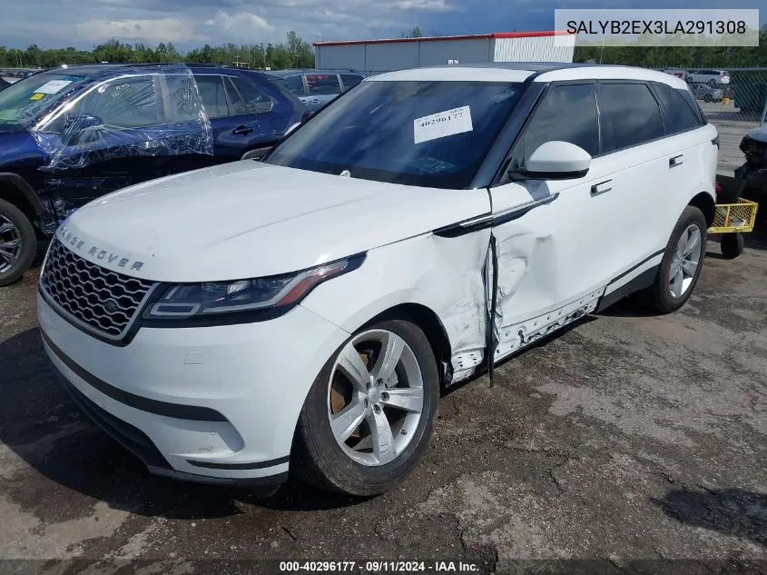 SALYB2EX3LA291308 2020 Land Rover Range Rover Velar P250 S