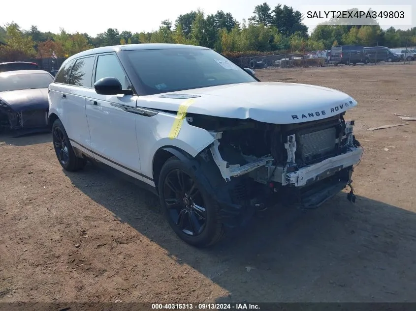 2023 Land Rover Range Rover Velar P250 R-Dynamic S VIN: SALYT2EX4PA349803 Lot: 40315313