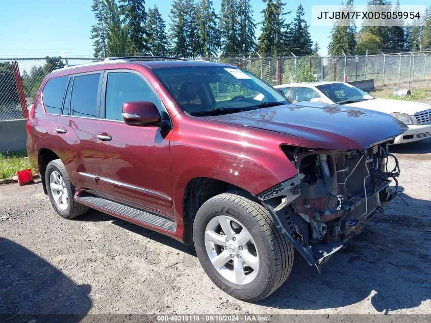 2013 Lexus 460 VIN: JTJBM7FX0D5059954 Lot: 40319118