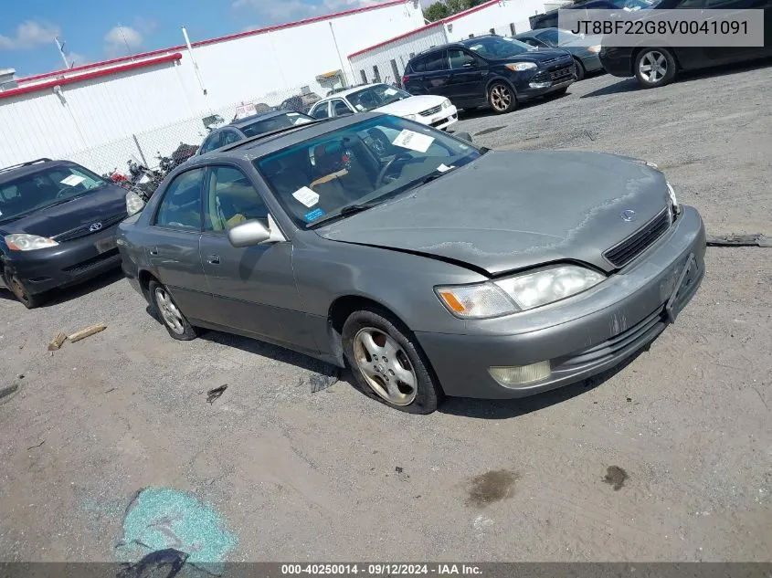 1997 Lexus Es 300 VIN: JT8BF22G8V0041091 Lot: 40250014