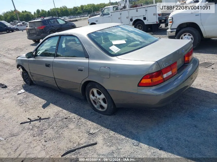 1997 Lexus Es 300 VIN: JT8BF22G8V0041091 Lot: 40250014