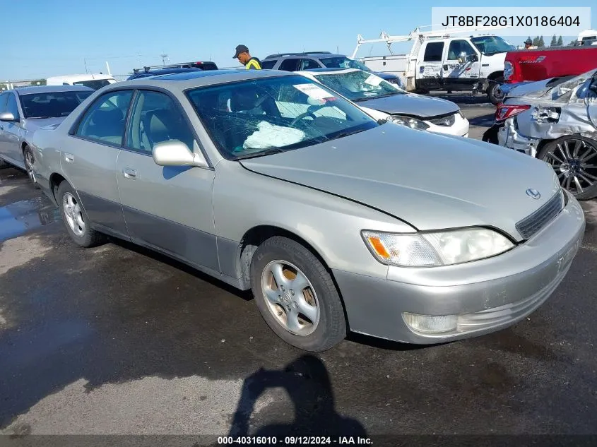 1999 Lexus Es 300 300 VIN: JT8BF28G1X0186404 Lot: 40316010