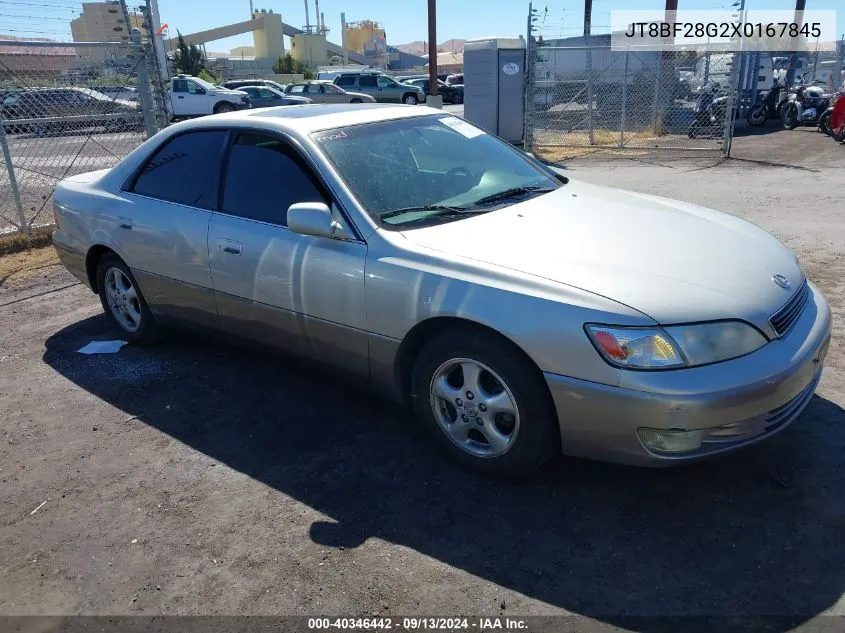 1999 Lexus Es 300 VIN: JT8BF28G2X0167845 Lot: 40346442