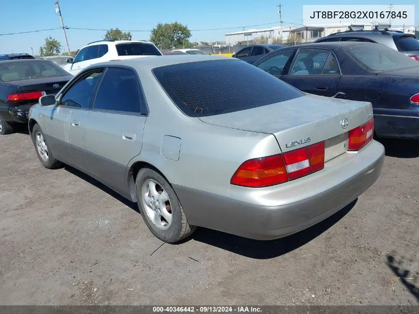 JT8BF28G2X0167845 1999 Lexus Es 300