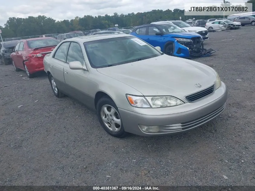 JT8BF28G1X0170882 1999 Lexus Es 300