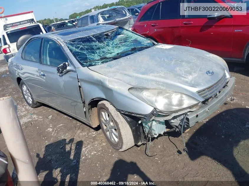 2002 Lexus Es 300 VIN: JTHBF30G220069053 Lot: 40368462