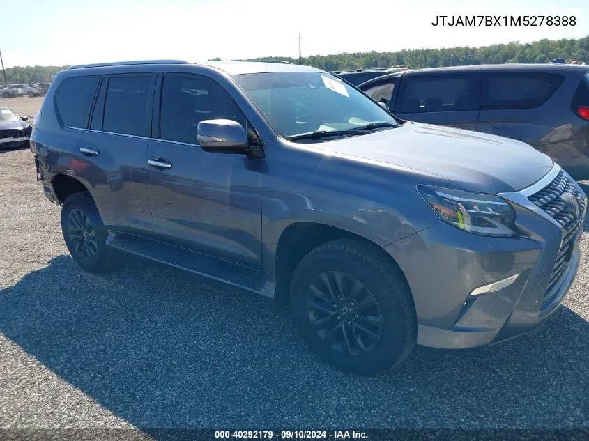 2021 Lexus 460 Premium VIN: JTJAM7BX1M5278388 Lot: 40292179