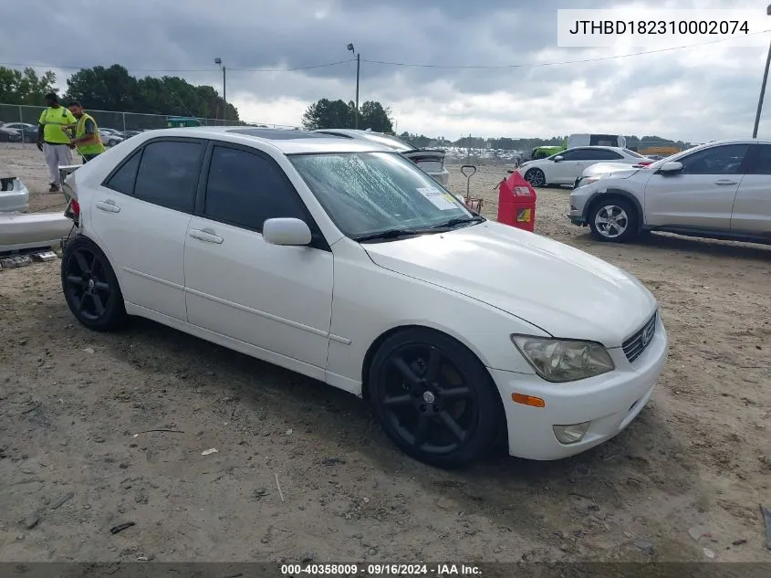 JTHBD182310002074 2001 Lexus Is 300