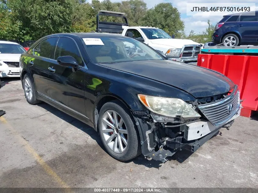 JTHBL46F875016493 2007 Lexus Ls 460