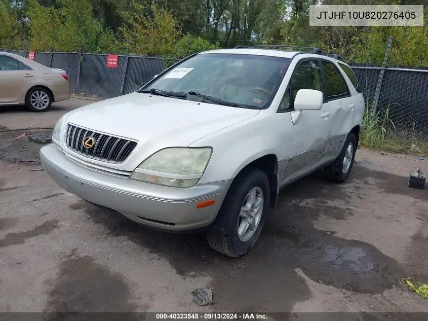 JTJHF10U820276405 2002 Lexus Rx 300