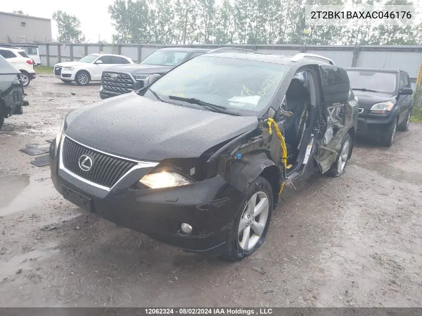 2T2BK1BAXAC046176 2010 Lexus Rx 350