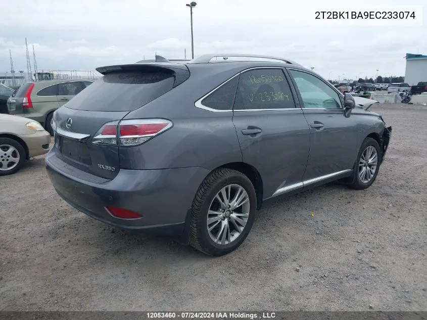 2T2BK1BA9EC233074 2014 Lexus Rx 350 F Sport