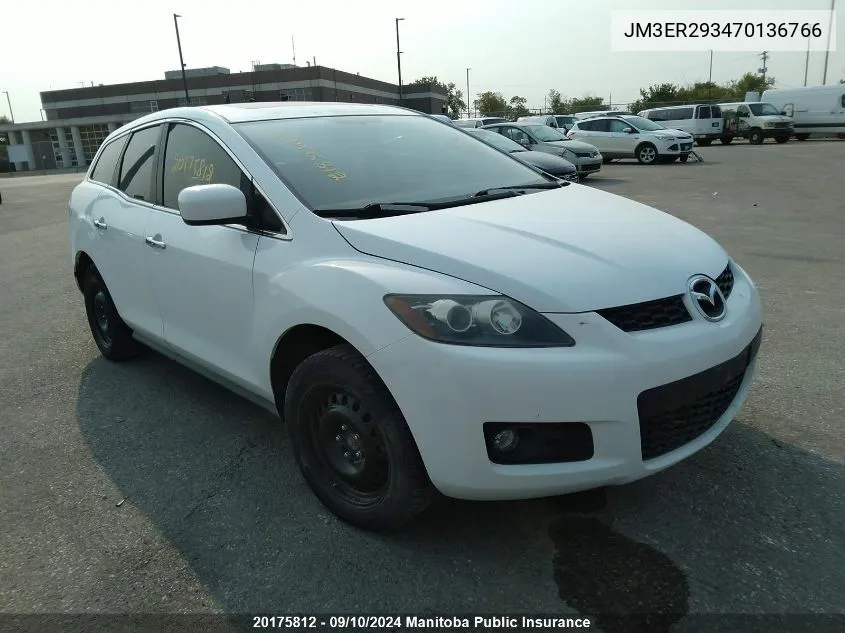 JM3ER293470136766 2007 Mazda Cx -7 Gs