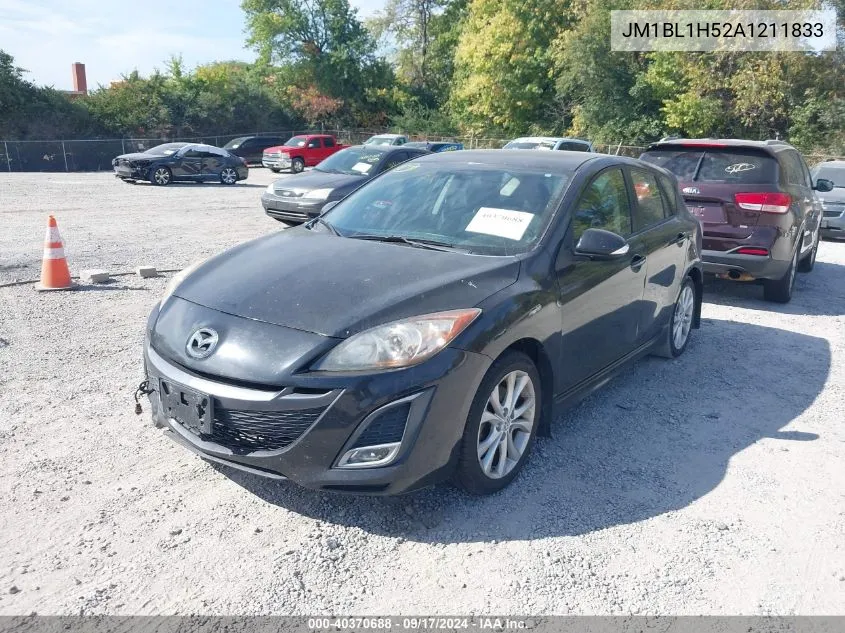 2010 Mazda Mazda3 S Sport VIN: JM1BL1H52A1211833 Lot: 40370688