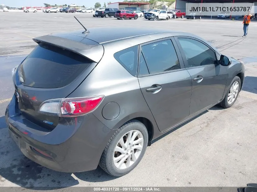 2012 Mazda Mazda3 I Touring VIN: JM1BL1L71C1653787 Lot: 40331720