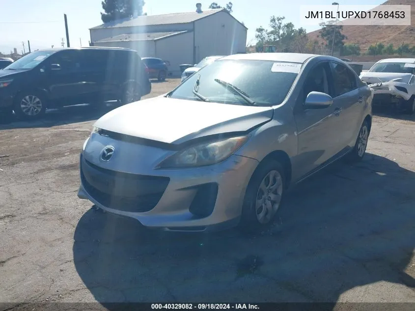 2013 Mazda 3 I VIN: JM1BL1UPXD1768453 Lot: 40329082