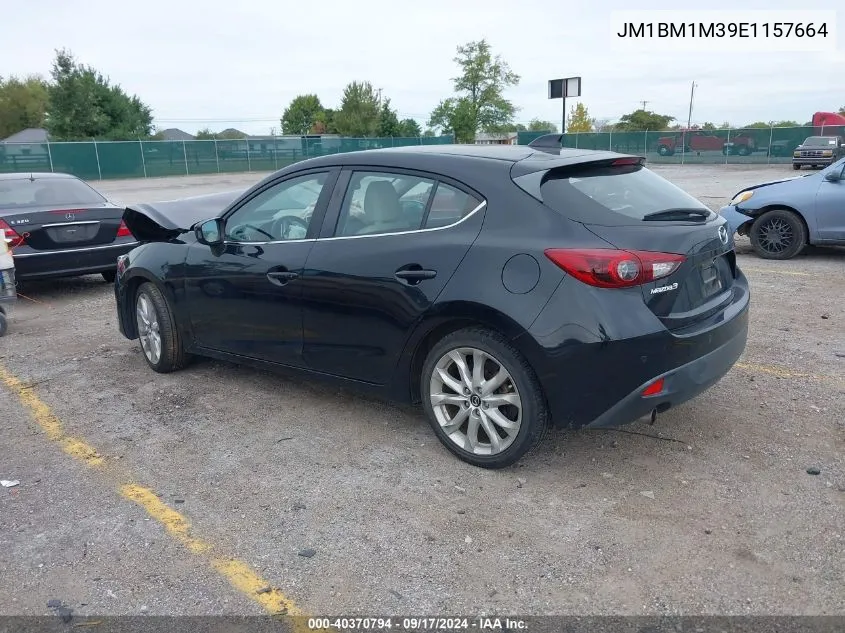 2014 Mazda Mazda3 S Grand Touring VIN: JM1BM1M39E1157664 Lot: 40370794