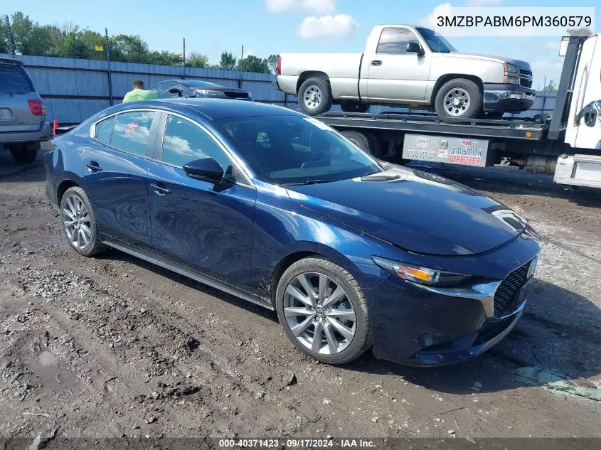 3MZBPABM6PM360579 2023 Mazda Mazda3 2.5 S Select