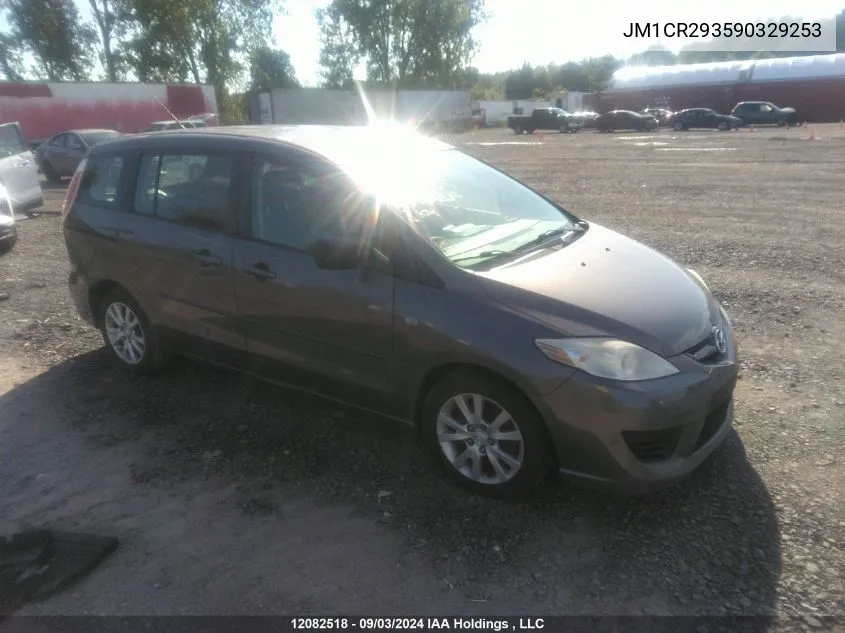 2009 Mazda Mazda5 VIN: JM1CR293590329253 Lot: 12082518