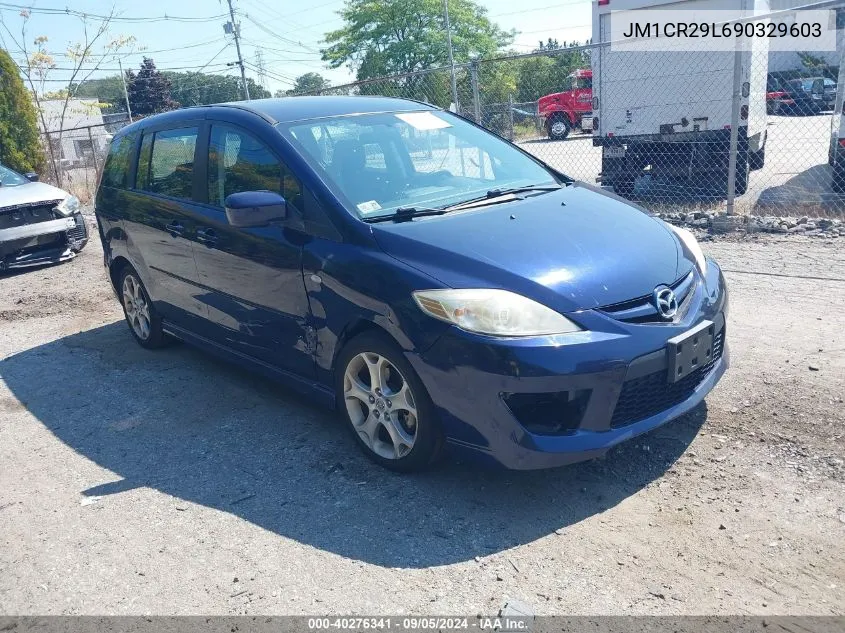 JM1CR29L690329603 2009 Mazda Mazda5 Sport