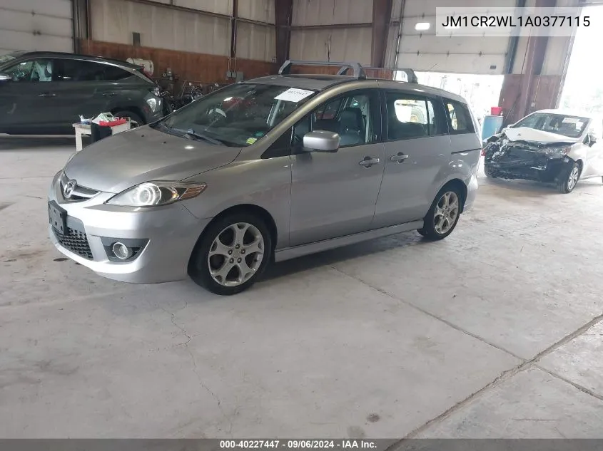 JM1CR2WL1A0377115 2010 Mazda Mazda5 Grand Touring