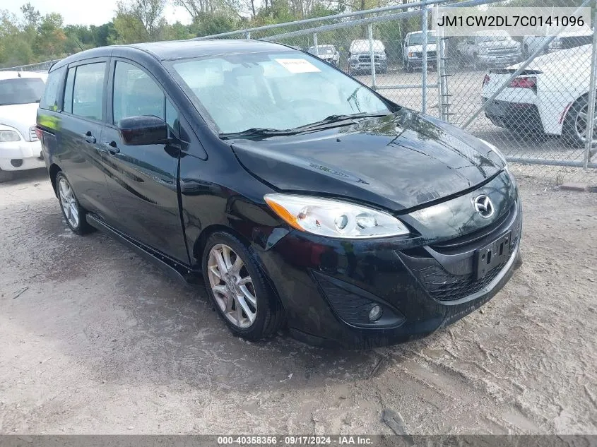 2012 Mazda Mazda5 Grand Touring VIN: JM1CW2DL7C0141096 Lot: 40358356