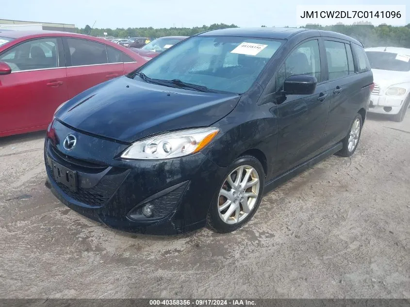 2012 Mazda Mazda5 Grand Touring VIN: JM1CW2DL7C0141096 Lot: 40358356