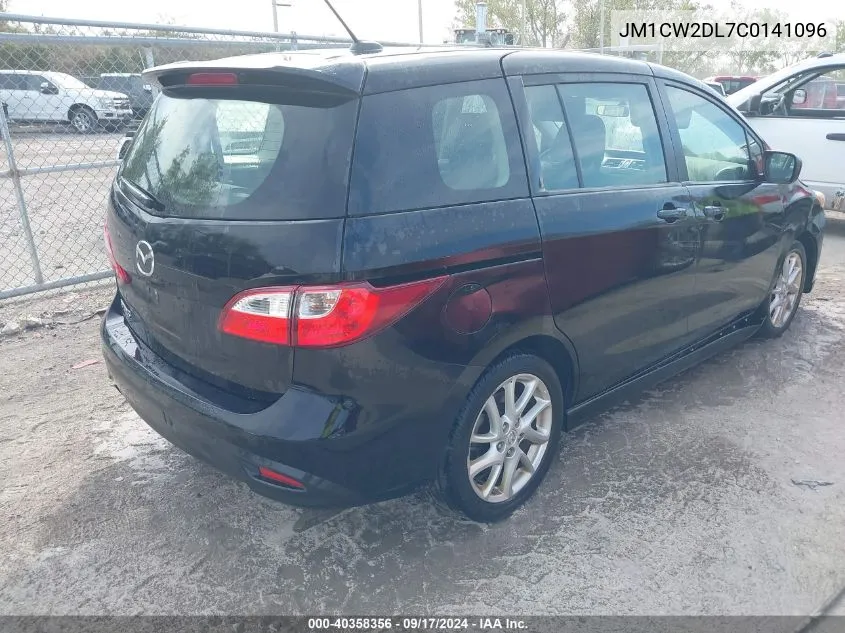 2012 Mazda Mazda5 Grand Touring VIN: JM1CW2DL7C0141096 Lot: 40358356