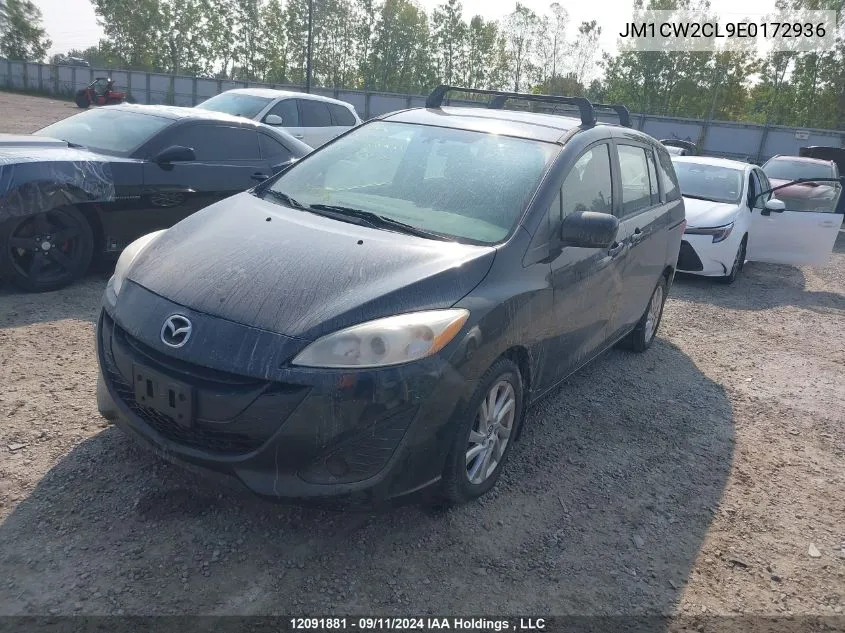 JM1CW2CL9E0172936 2014 Mazda 5 Touring