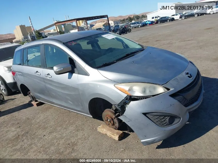 2014 Mazda Mazda5 Sport VIN: JM1CW2BL2E0176196 Lot: 40248005