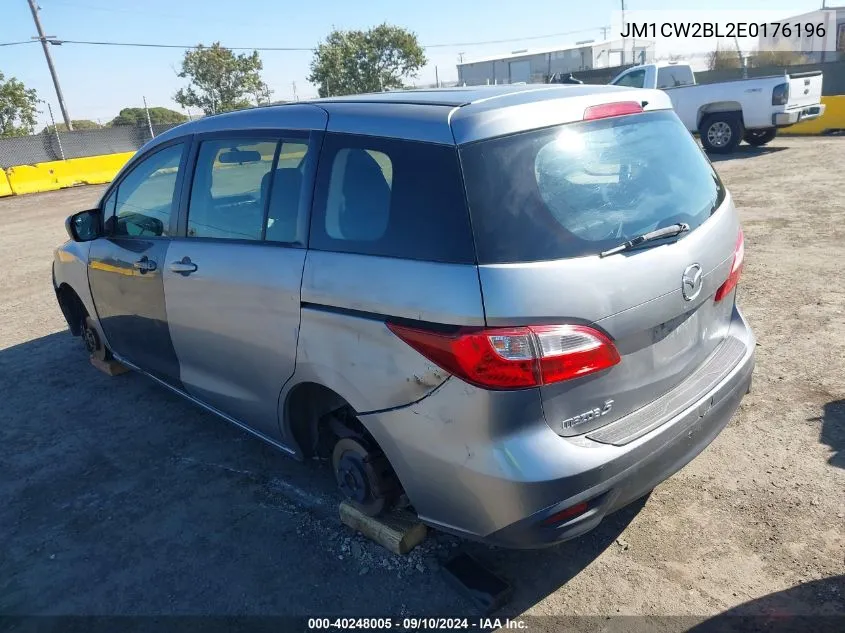 2014 Mazda Mazda5 Sport VIN: JM1CW2BL2E0176196 Lot: 40248005