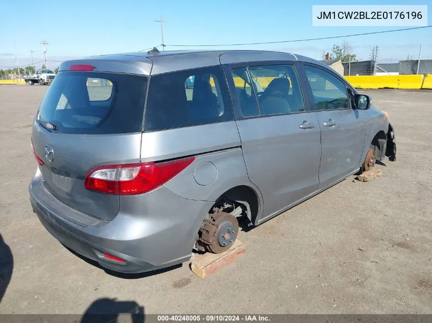 2014 Mazda Mazda5 Sport VIN: JM1CW2BL2E0176196 Lot: 40248005