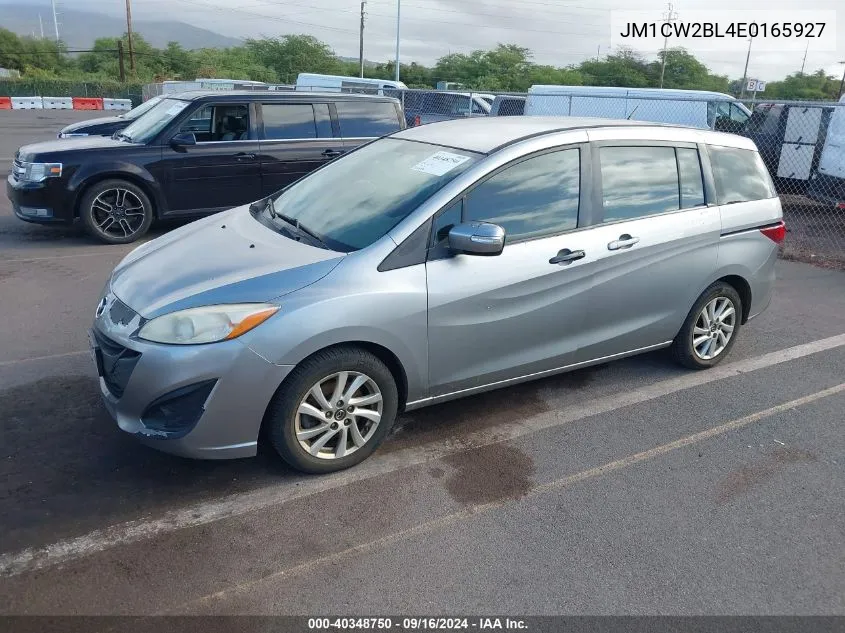 2014 Mazda Mazda5 Sport VIN: JM1CW2BL4E0165927 Lot: 40348750