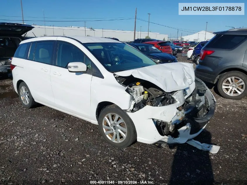 2015 Mazda Mazda5 Sport VIN: JM1CW2BL3F0178878 Lot: 40311545