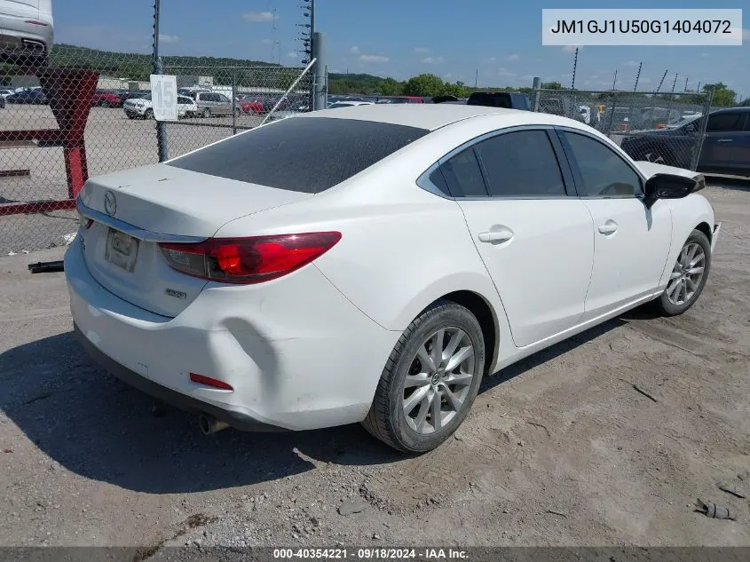 JM1GJ1U50G1404072 2016 Mazda Mazda6 Sport