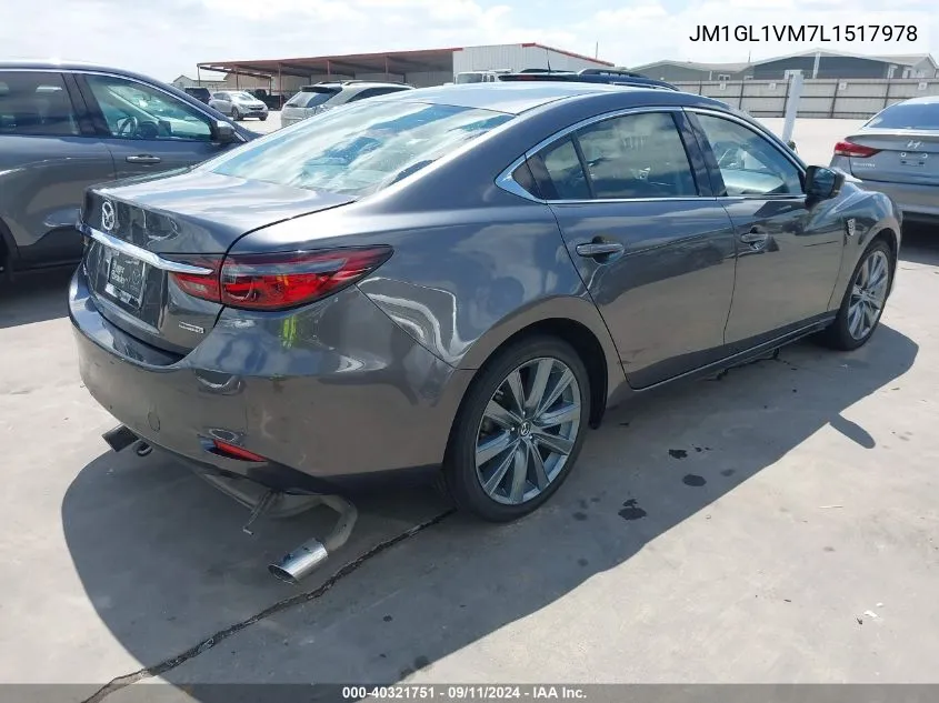 2020 Mazda Mazda6 Touring VIN: JM1GL1VM7L1517978 Lot: 40321751