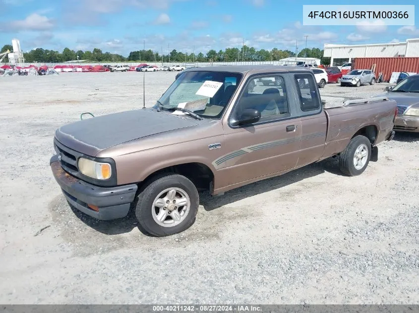 4F4CR16U5RTM00366 1994 Mazda B3000 Cab Plus