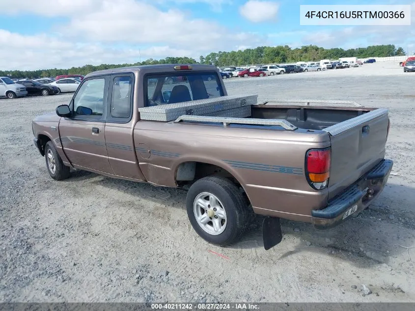 1994 Mazda B3000 Cab Plus VIN: 4F4CR16U5RTM00366 Lot: 40211242