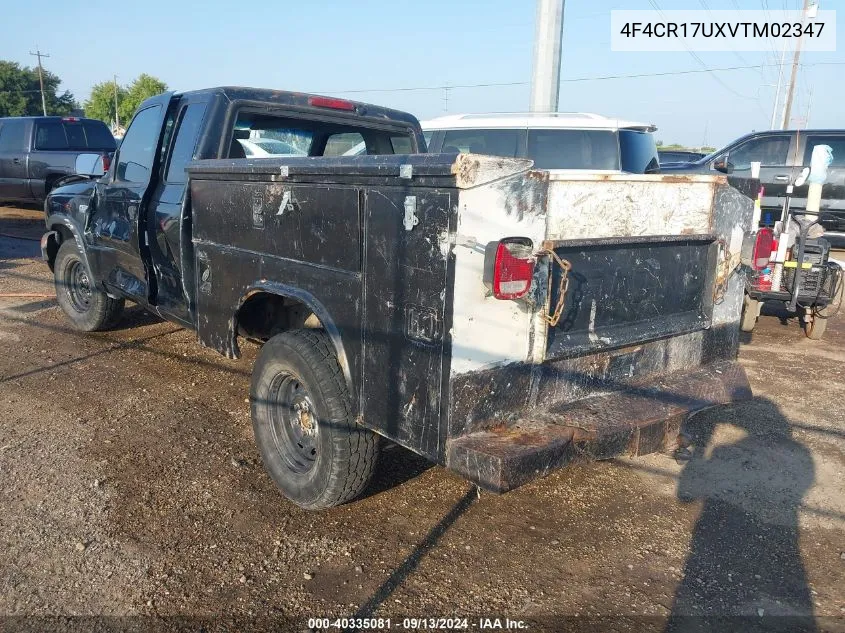 1997 Mazda B3000 Cab Plus VIN: 4F4CR17UXVTM02347 Lot: 40335081