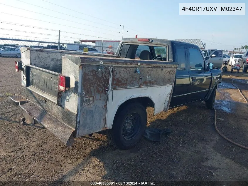 1997 Mazda B3000 Cab Plus VIN: 4F4CR17UXVTM02347 Lot: 40335081