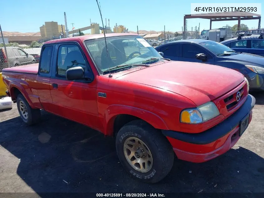 2001 Mazda B3000 Ds/Se VIN: 4F4YR16V31TM29593 Lot: 40125891