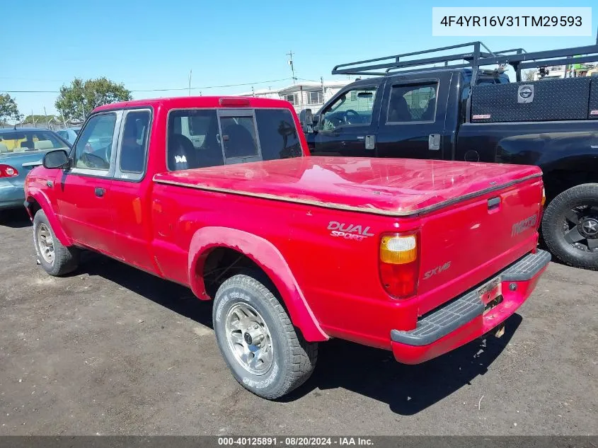 2001 Mazda B3000 Ds/Se VIN: 4F4YR16V31TM29593 Lot: 40125891