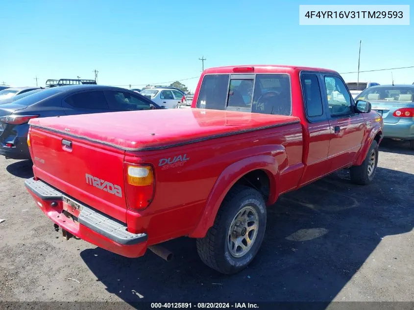 2001 Mazda B3000 Ds/Se VIN: 4F4YR16V31TM29593 Lot: 40125891