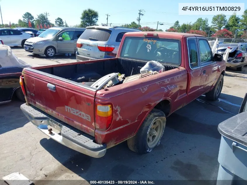 2001 Mazda B3000 Ds/Se VIN: 4F4YR16U51TM00829 Lot: 40135423